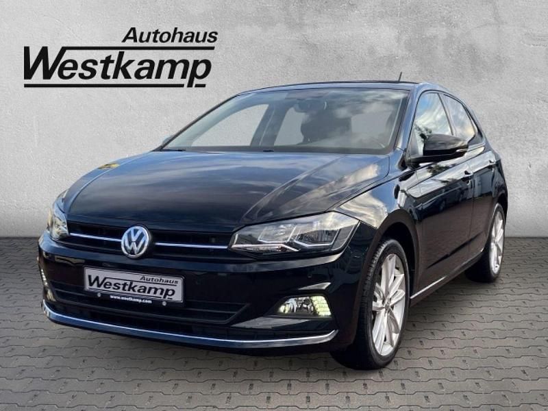 Deep black perleffekt Gebraucht 2019 VW Polo Highline Kleinwagen | 17.530 € (Fairer Preis) - Bild 1/4