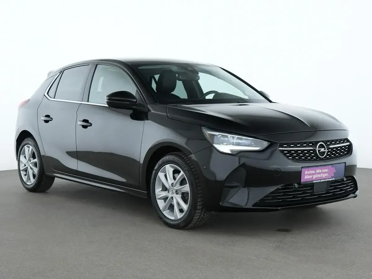 Gebraucht Opel Corsa Elegance 101 PS (74 kW) 2023 Lackierung schwarz Kleinwagen