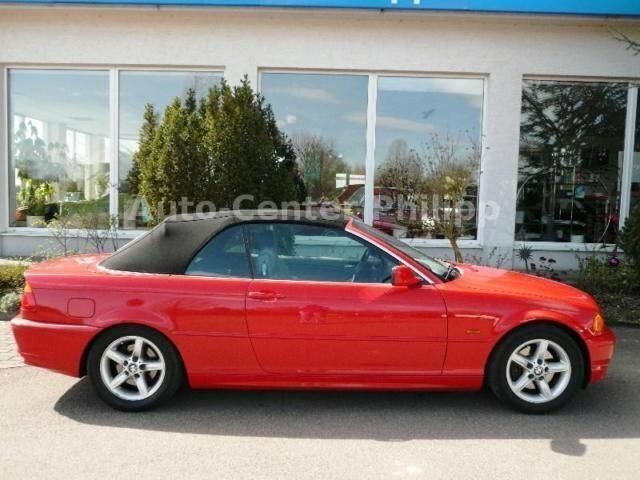Gebraucht BMW 323 Cabriolet Sport Line 170 PS (125 kW) 2000 Rot Cabrio