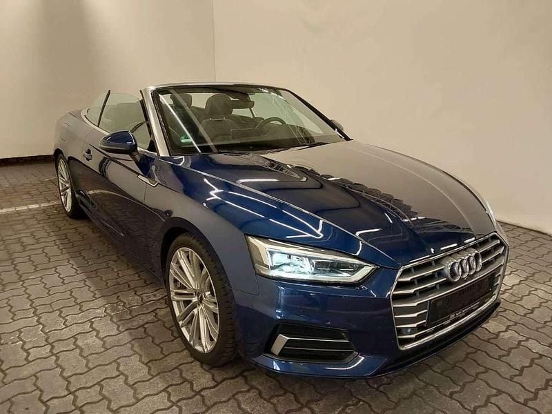 Scubablau metallic Gebraucht 2018 Audi A5 Cabriolet Sport Cabrio | 23.789 € (Fairer Preis) - Bild 1/4