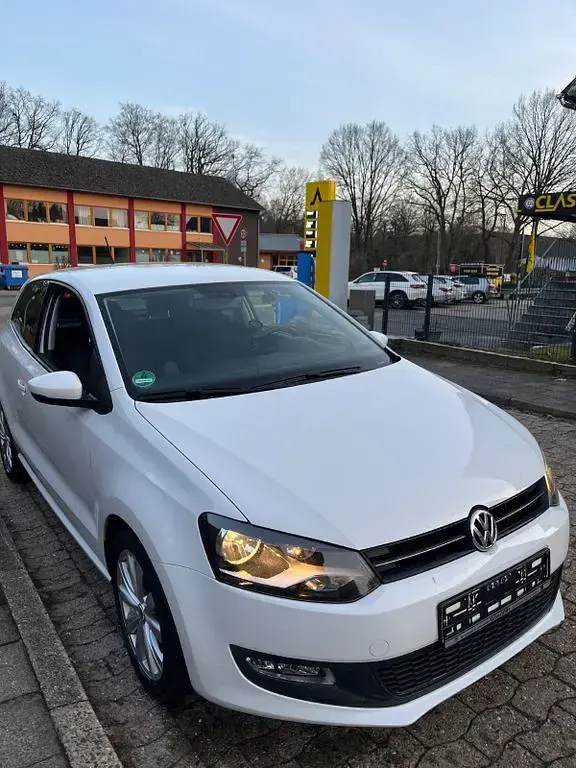 Gebraucht VW Polo Highline 105 PS (77 kW) 2010 Weiß Kleinwagen