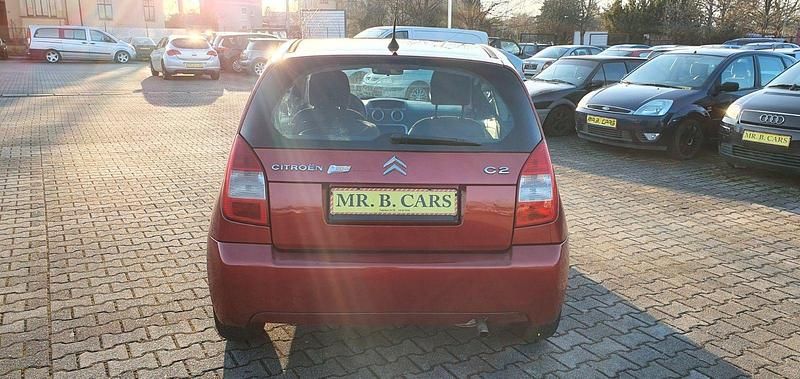 Gebraucht Citroën C2 60 PS (44 kW) 2009 Rot Kleinwagen