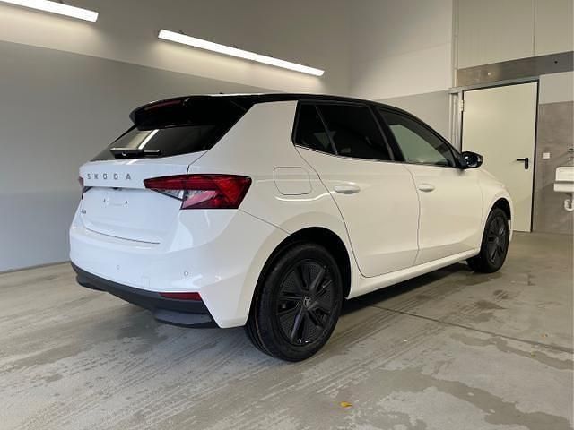 Neu Skoda Fabia Dynamic 116 PS (85 kW) 2025 [2y1z] moon white metallic / ... Kleinwagen