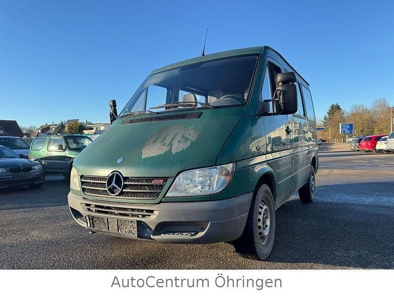 Grün Gebraucht 2005 Mercedes Sprinter Van | 6.980 € (Superpreis) - Bild 1/4