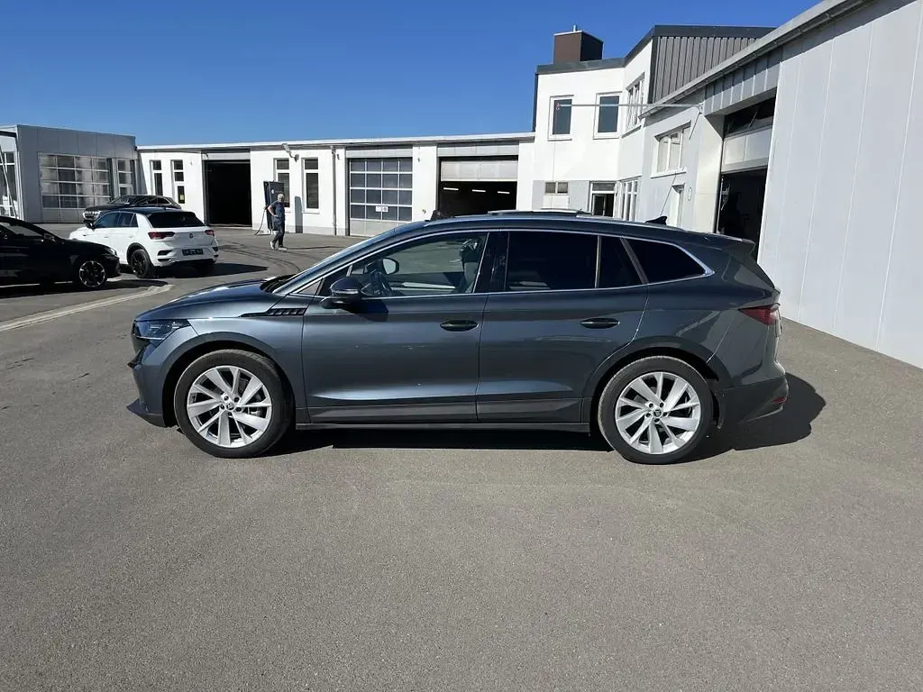 Gebraucht Skoda Enyaq iV 150 kW (204 PS) 2021 Quarzgrau SUV