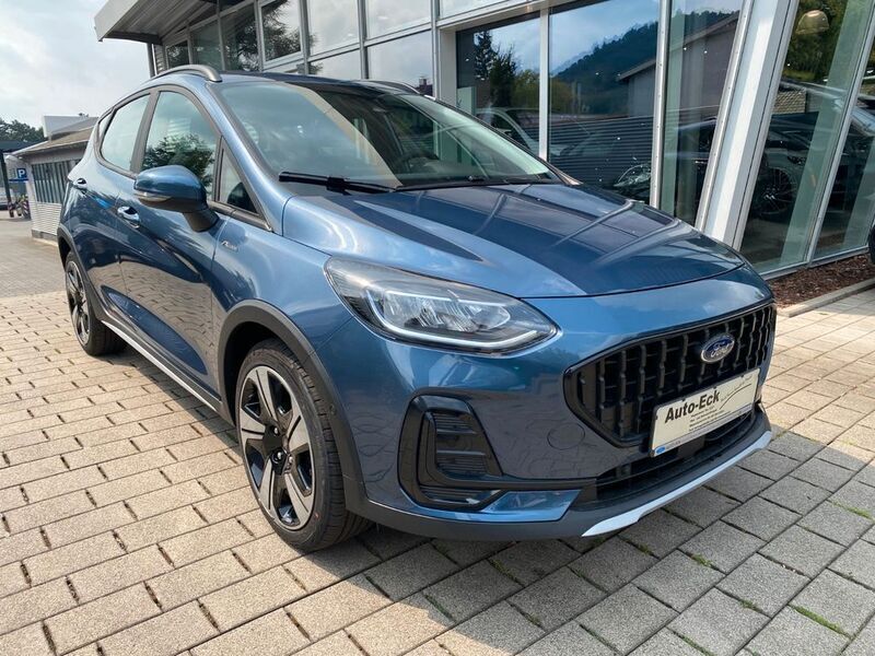 Blau Gebraucht 2023 Ford Fiesta Active Kleinwagen | 24.990 € (Teuer) - Bild 1/4