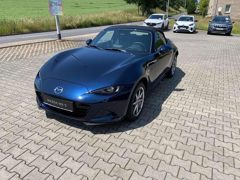 Deepcrystalblue Neu 2025 Mazda MX5 Exclusive-Line Cabrio | 29.990 € (Guter Preis) - Bild 1/4