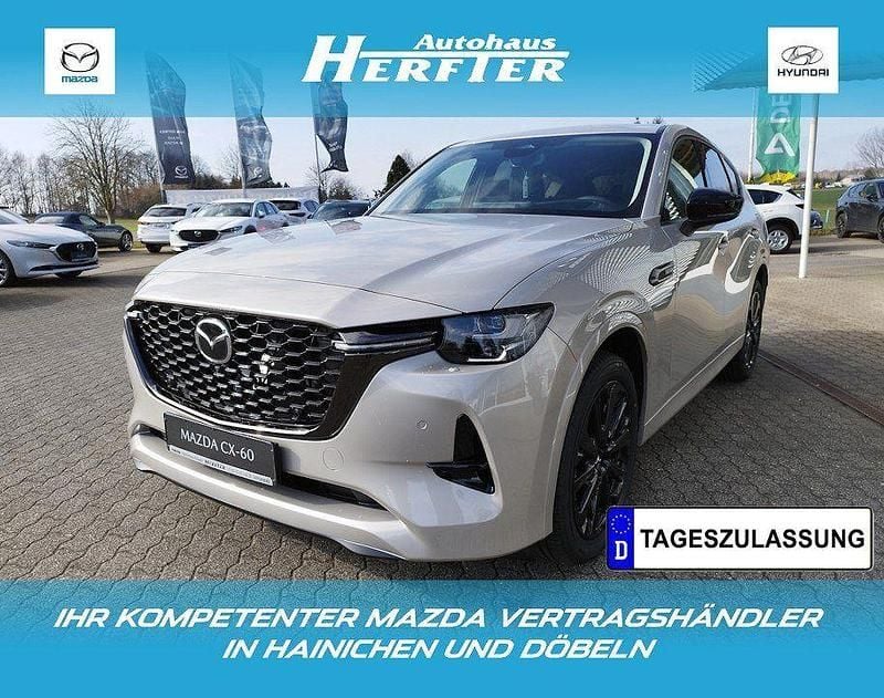 Grau Neu 2025 Mazda CX-60 Homura-Line SUV | 52.480 € (Superpreis) - Bild 1/4