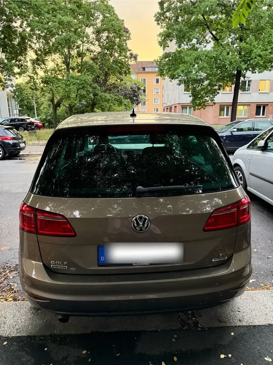Gebraucht VW Golf Sportsvan 115 PS (84 kW) 2017 Gelb Van / Kleinbus