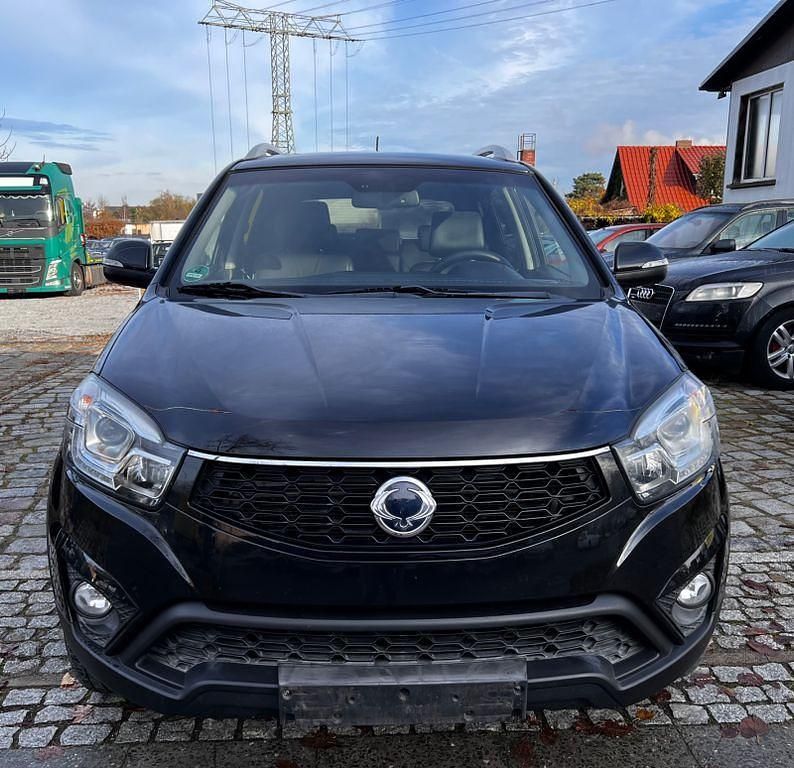 Gebraucht Ssangyong (KGM) Korando 178 PS (130 kW) 2017 Schwarz SUV