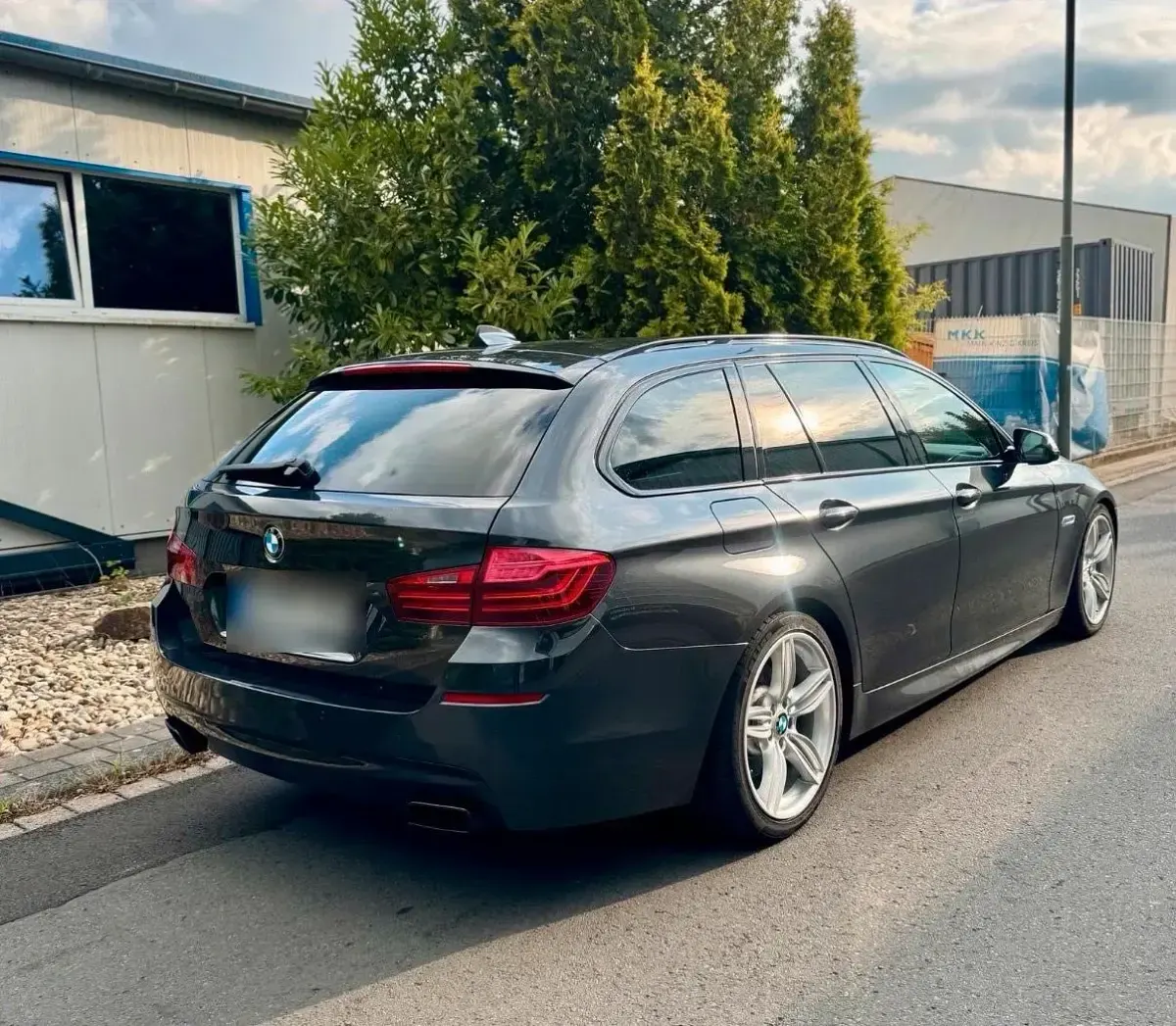 Gebraucht BMW M550 381 PS (280 kW) 2014 Grau Limousine