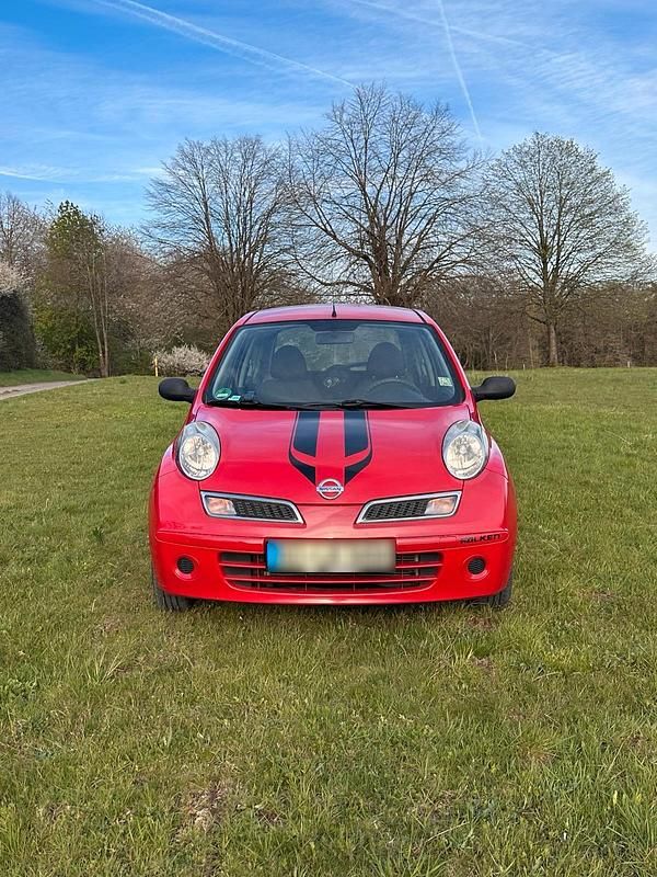 Gebraucht Nissan Micra 65 PS (47 kW) 2009 Rot Kleinwagen