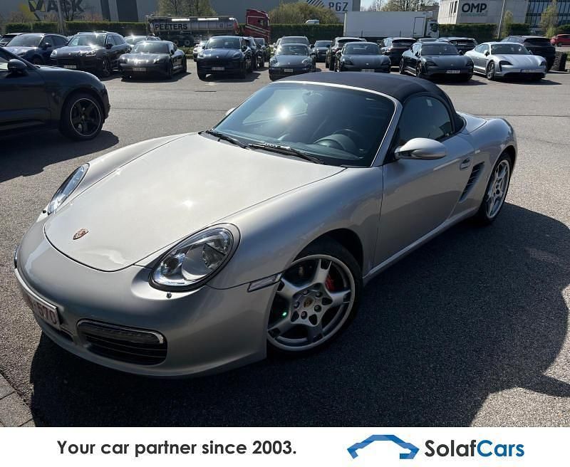 Silber Gebraucht 2006 Porsche Boxster S Sport Cabrio | 22.500 € (Guter Preis) - Bild 1/4