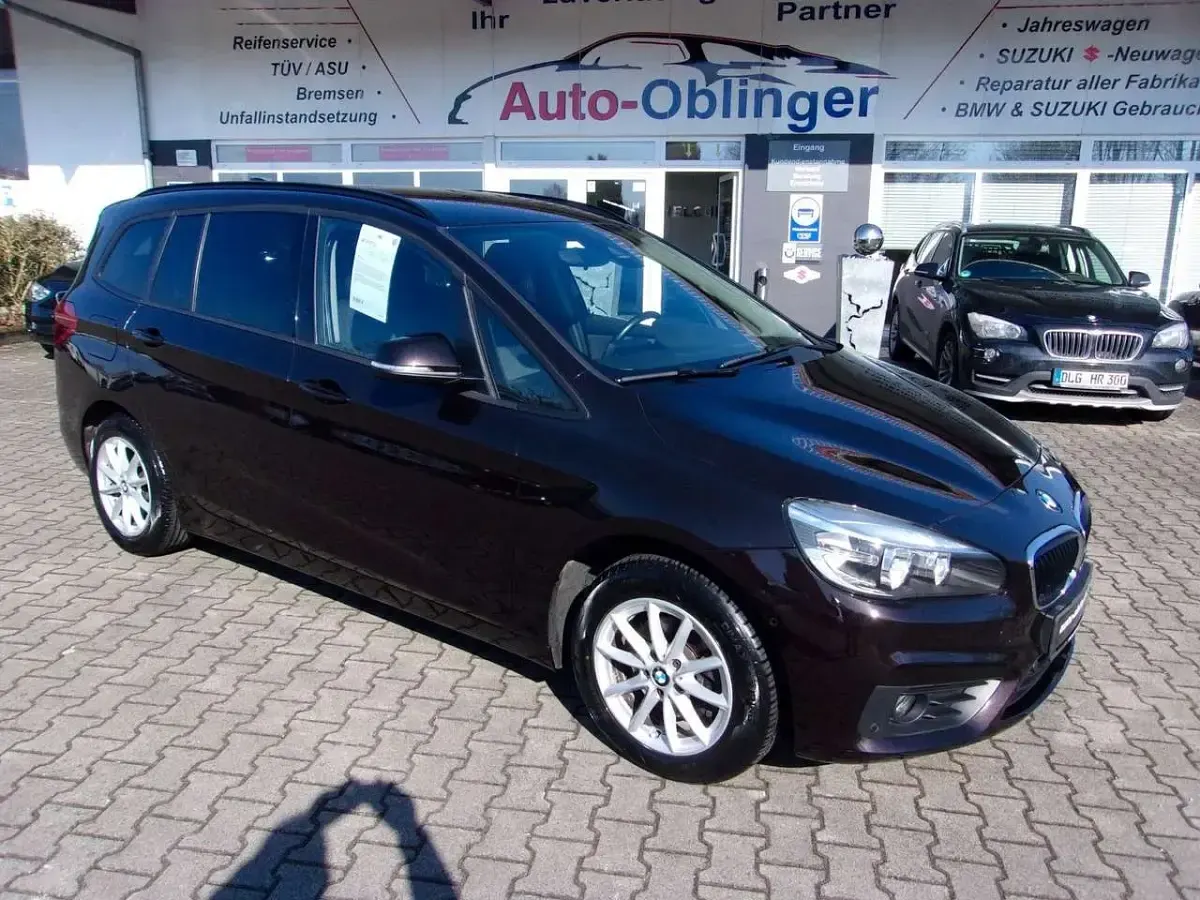 Gebraucht BMW 216 Gran Tourer 116 PS (85 kW) 2015 Braun Van / Kleinbus