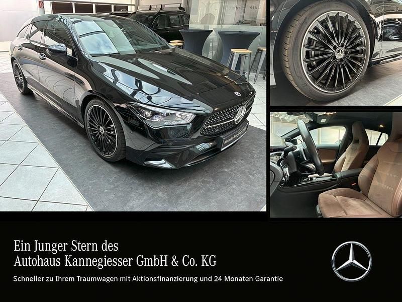 Schwarz Gebraucht 2024 Mercedes CLA200 Shooting Brake AMG Kombi | 36.990 € - Bild 1/4