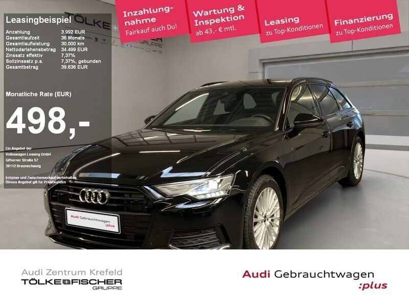 Gebraucht Audi A6 Design 204 PS (150 kW) 2022 Brillantschwarz Kombi