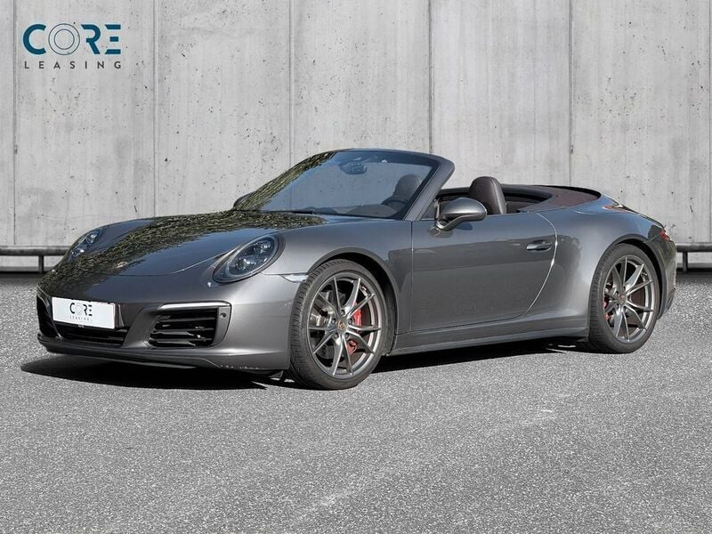 Grau Gebraucht 2016 Porsche 911 Carrera 4S Cabriolet Chrono Cabrio | 105.900 € (Fairer Preis) - Bild 1/4