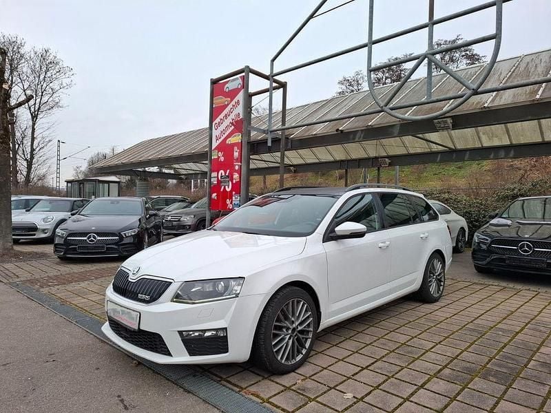 Gebraucht Skoda Octavia RS 184 PS (135 kW) 2015 Weiß Kleinwagen