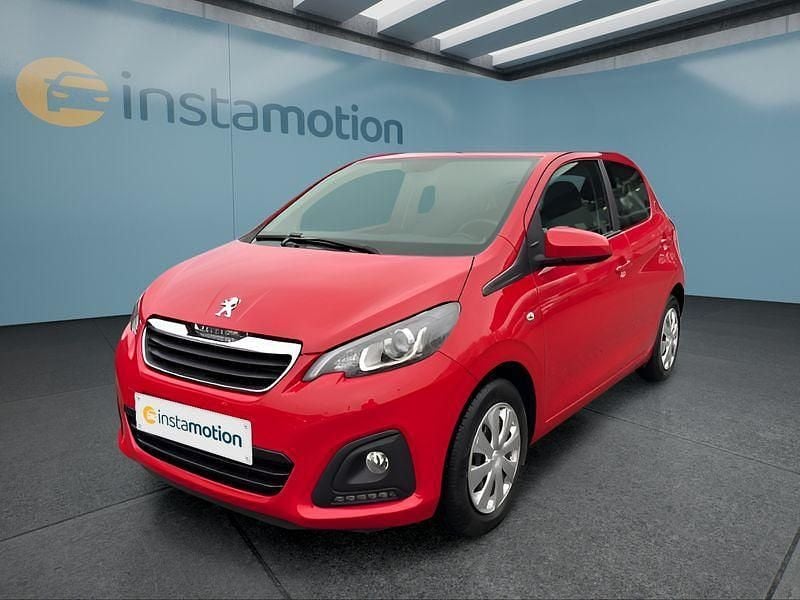 Rot Gebraucht 2020 Peugeot 108 Active Kleinwagen | 9.849 € (Etwas zu teuer) - Bild 1/4