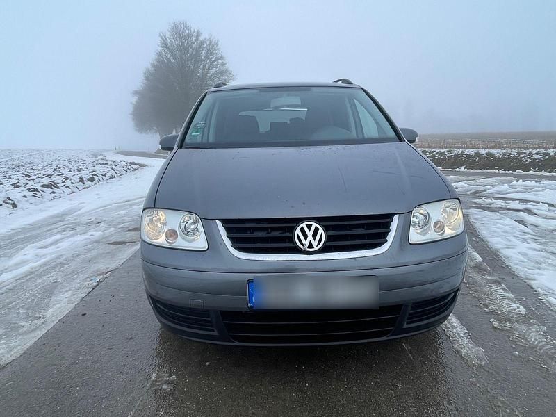 Gebraucht VW Touran Conceptline 105 PS (77 kW) 2006 Grau Van / Kleinbus