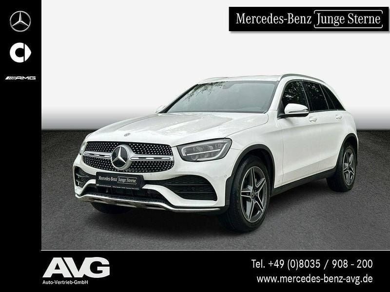 Weiß Gebraucht 2020 Mercedes GLC200 AMG SUV | 36.800 € (Guter Preis) - Bild 1/4