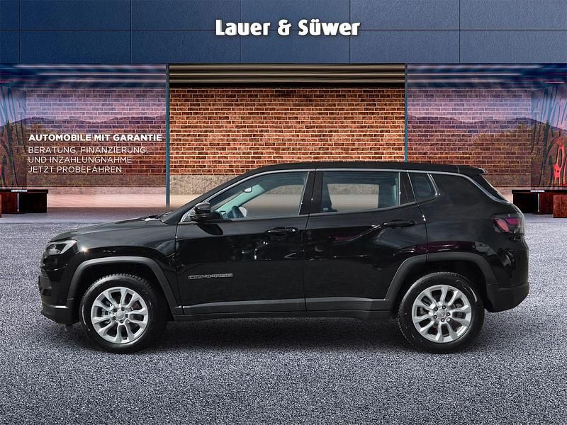 Neu Jeep Compass Altitude 129 PS (94 kW) 2025 Schwarz SUV