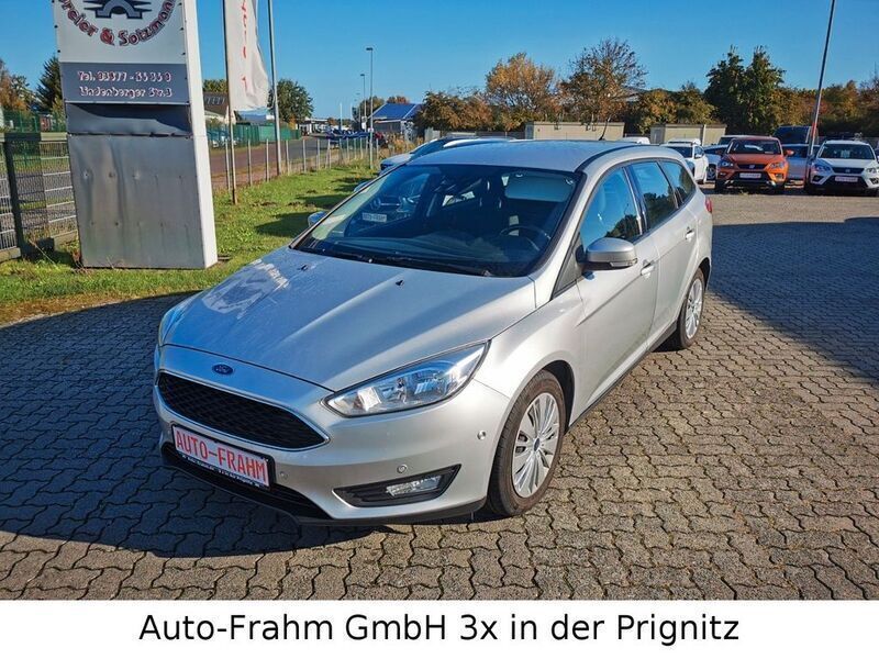 Silber Gebraucht 2018 Ford Focus Business Edition Kombi | 11.990 € (Guter Preis) - Bild 1/4