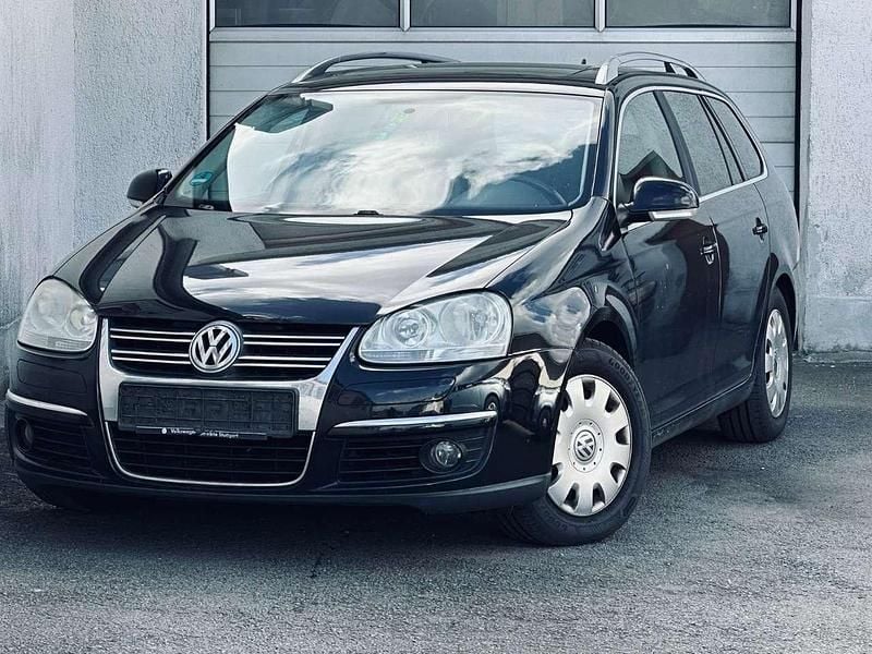 Schwarz Gebraucht 2008 VW Golf V Sportline Kombi | 1.990 € (Superpreis) - Bild 1/4