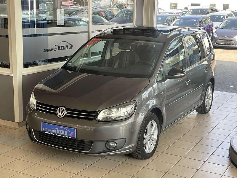 Gebraucht VW Touran Match 140 PS (102 kW) 2012 Schwarz Van / Kleinbus
