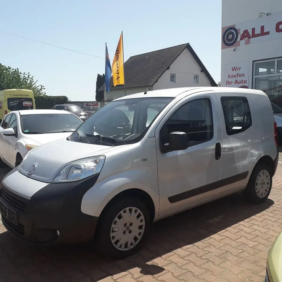 Gebraucht Fiat Fiorino 95 PS (69 kW) 2011 Silber Van / Kleinbus