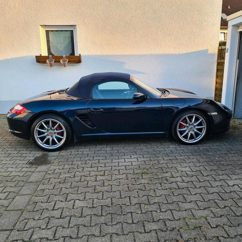 Blau Gebraucht 2007 Porsche Boxster S Cabrio | 28.000 € (Fairer Preis) - Bild 1/4