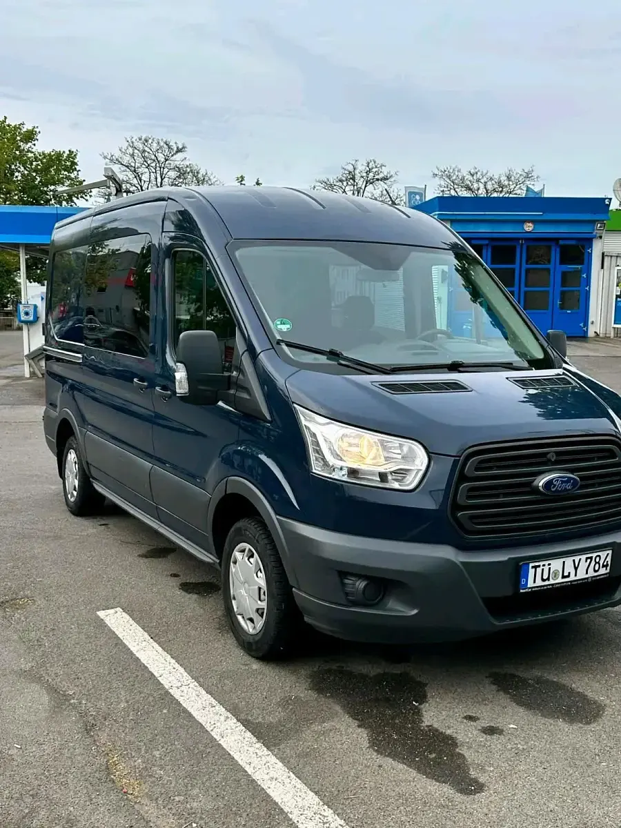 Gebraucht Ford Transit 101 PS (74 kW) 2015 Blau Van / Kleinbus