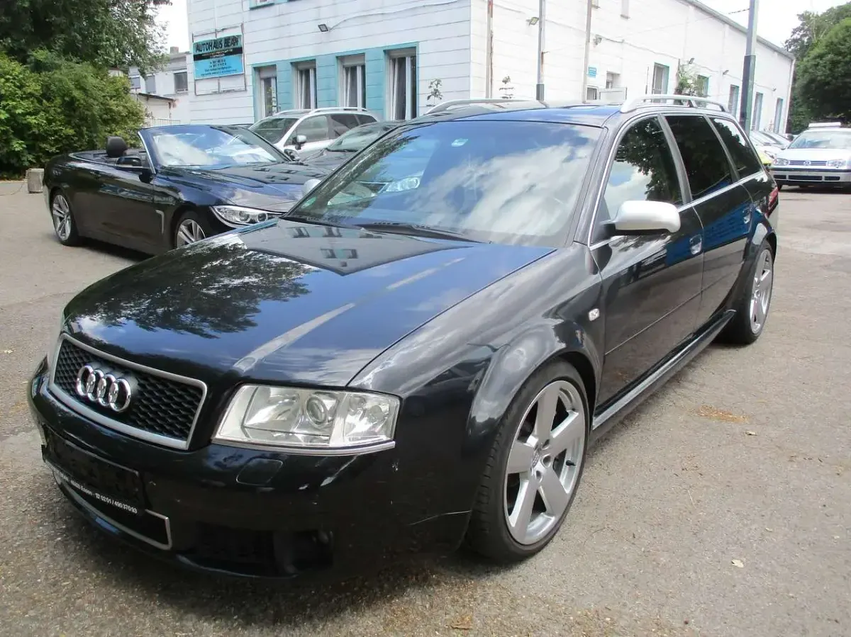 Gebraucht Audi RS6 450 PS (330 kW) 2003 Schwarz perla nera/metallic Kombi