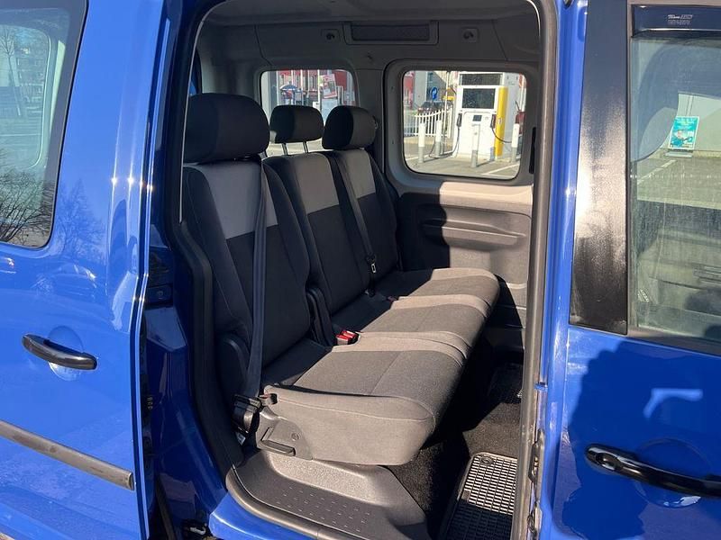 Gebraucht VW Caddy Trendline 102 PS (75 kW) 2014 Blau Van / Kleinbus