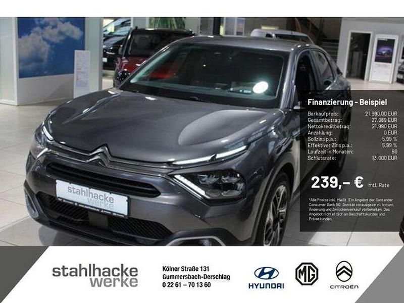 Grau Neu 2024 Citroën C4 PureTech Limousine | 21.990 € (Fairer Preis) - Bild 1/4