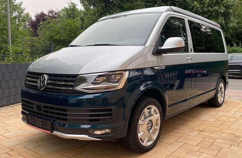 Silber / türkis perleffect Gebraucht 2017 VW T6 PanAmericana Van | 57.990 € - Bild 1/4