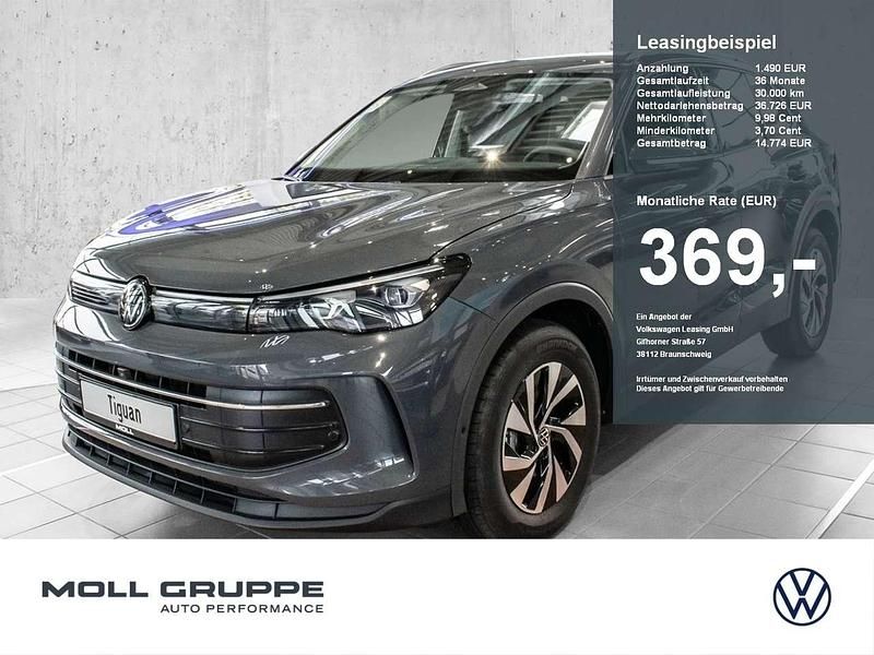 Delfingrau metallic Neu 2025 VW Tiguan Life SUV | 47.999 € (Fairer Preis) - Bild 1/4