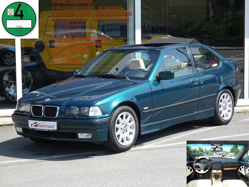 Grün Gebraucht 1997 BMW 318 Compact Kleinwagen | 11.997 € - Bild 1/4