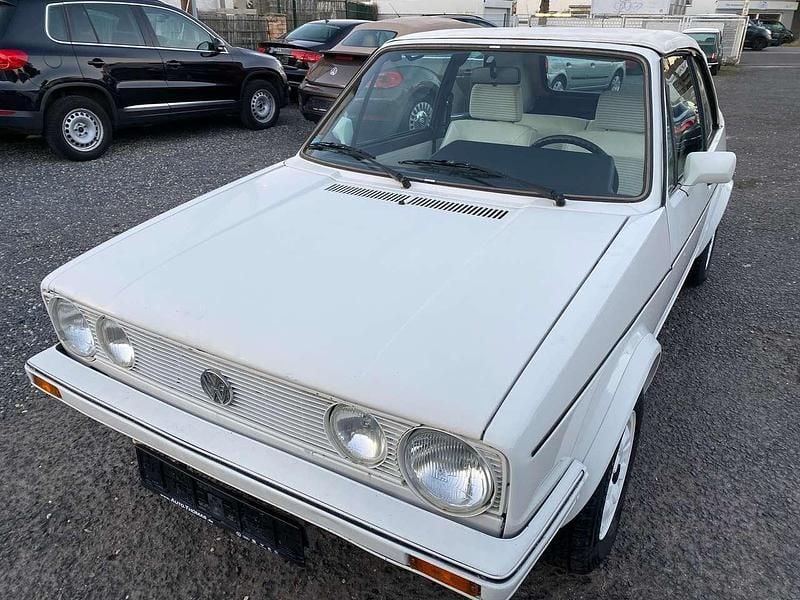 Weiß Gebraucht 1984 VW Golf Cabriolet Cabrio | 5.990 € - Bild 1/4