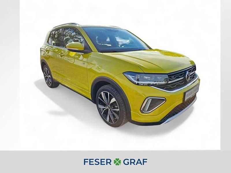 Grape yellow Gebraucht 2024 VW T-Cross R-line SUV | 30.940 € (Teuer) - Bild 1/4