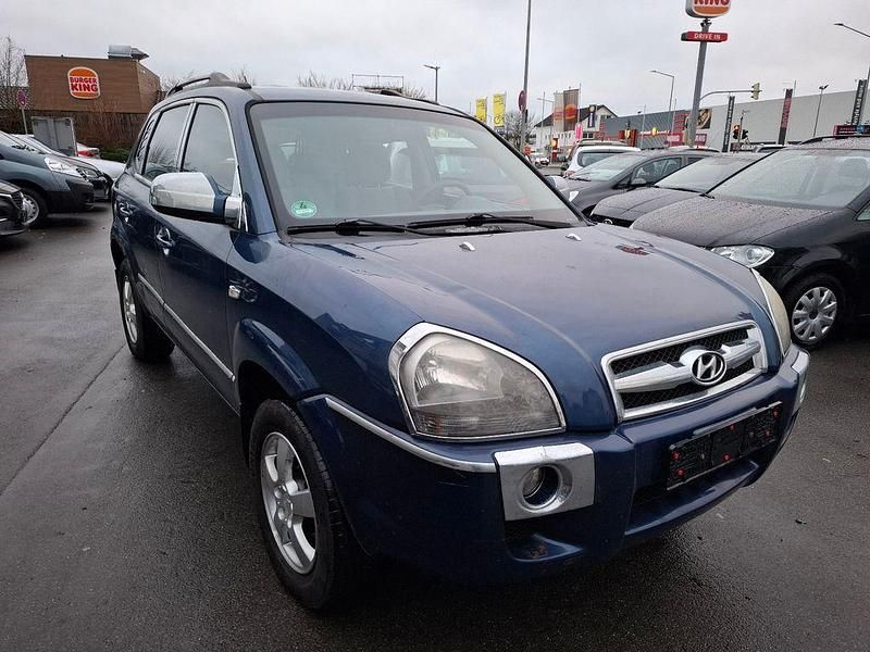 Gebraucht Hyundai Tucson GLS 141 PS (103 kW) 2005 Blau SUV