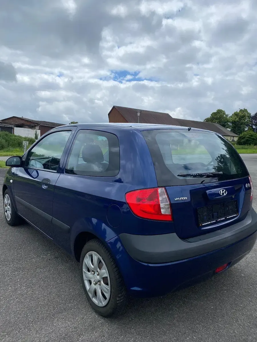 Gebraucht Hyundai Getz Team 67 PS (49 kW) 2008 Blau Kleinwagen