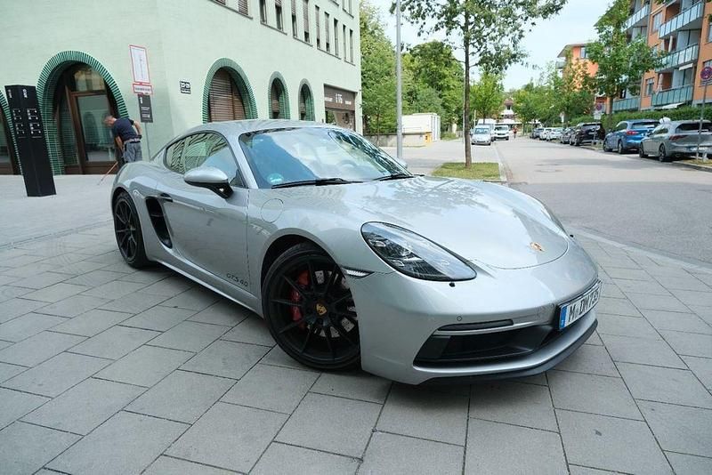 Silber Gebraucht 2021 Porsche Cayman GTS Coupé | 78.000 € (Fairer Preis) - Bild 1/4