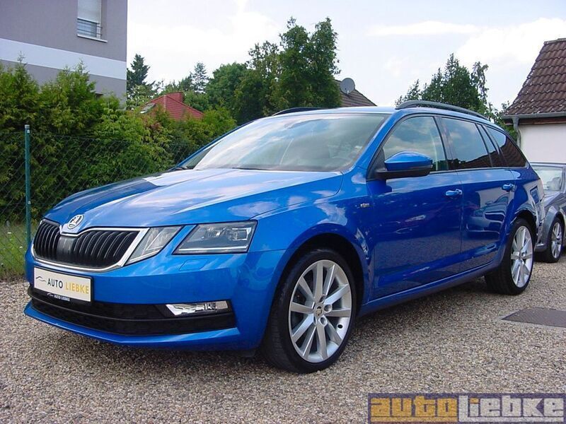 Racebluemetallic Gebraucht 2020 Skoda Octavia Kombi | 18.790 € (Guter Preis) - Bild 1/4