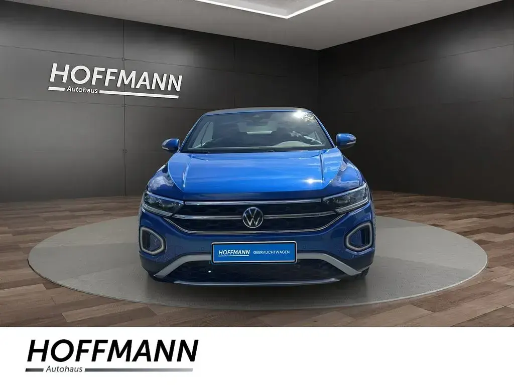 Gebraucht VW T-Roc Cabriolet Style 150 PS (110 kW) 2022 Blau Cabrio