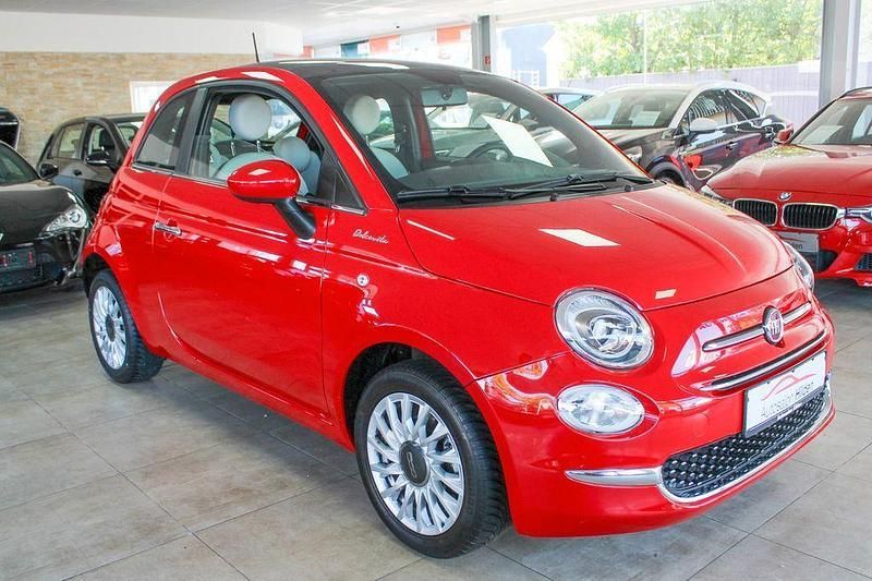 Rot Gebraucht 2023 Fiat 500 Dolcevita Kleinwagen | 13.500 € (Fairer Preis) - Bild 1/4