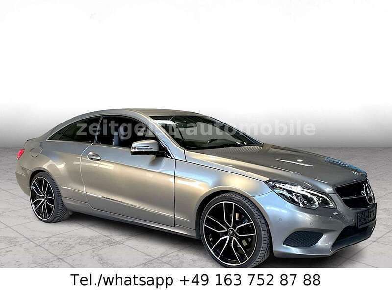 Palladiumsilber metalliclack Gebraucht 2015 Mercedes E220 Coupé | 16.385 € (Fairer Preis) - Bild 1/4