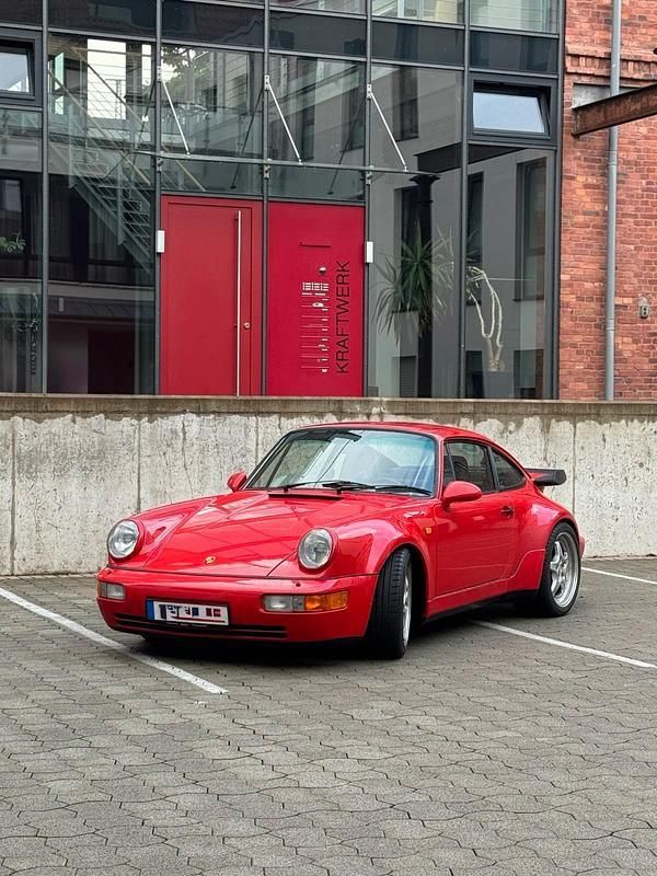Rot Gebraucht 1991 Porsche 964 Turbo Coupé | 196.999 € - Bild 1/4