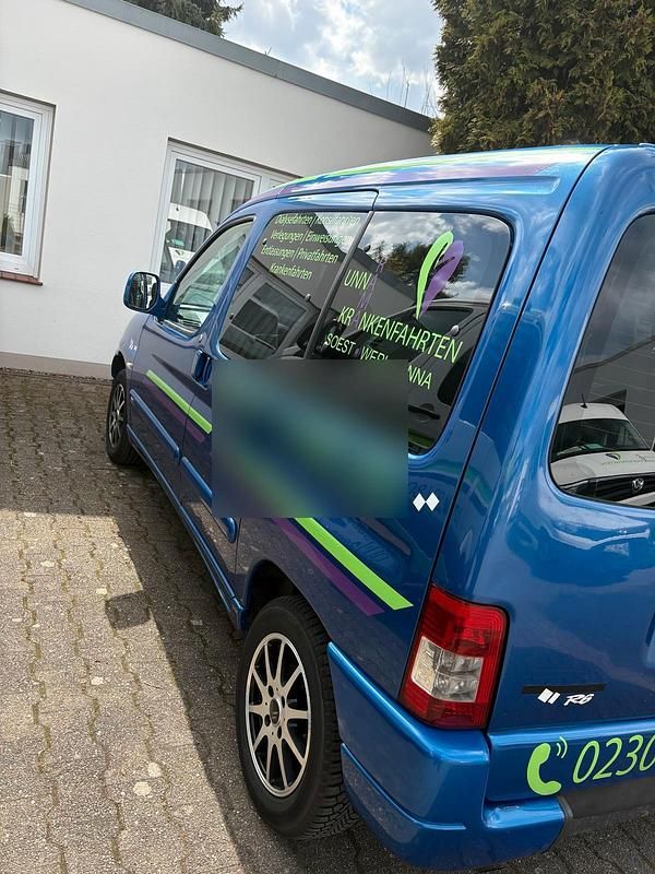 Gebraucht Citroën Berlingo 90 PS (66 kW) 2002 Blau Van / Kleinbus