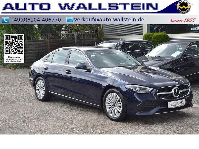 Blau Gebraucht 2023 Mercedes C200 Avantgarde Limousine | 34.980 € (Guter Preis) - Bild 1/4